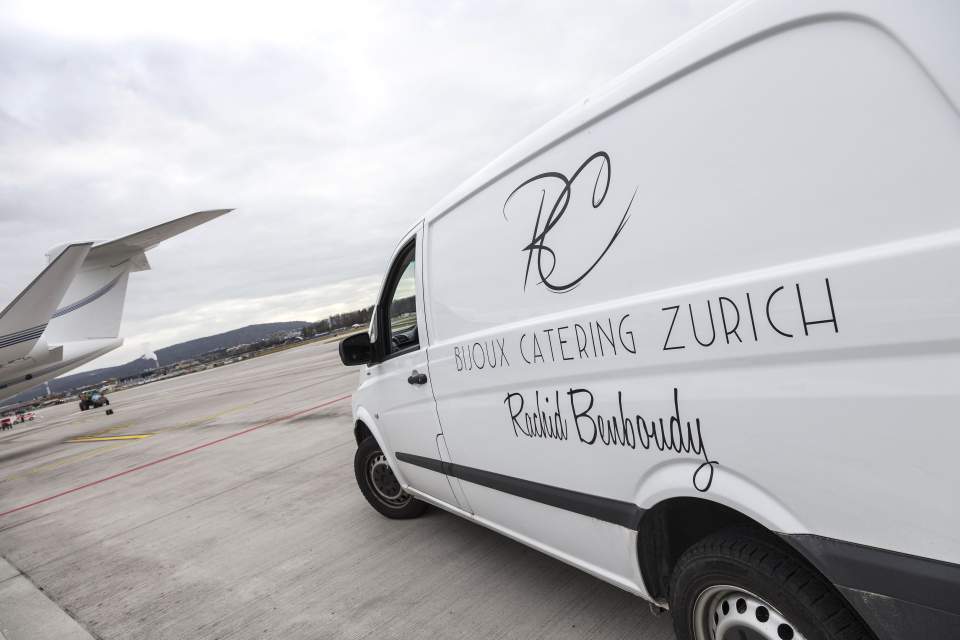 Caterer Private Flights Bijoux Catering, Zürich Airport - LSZH